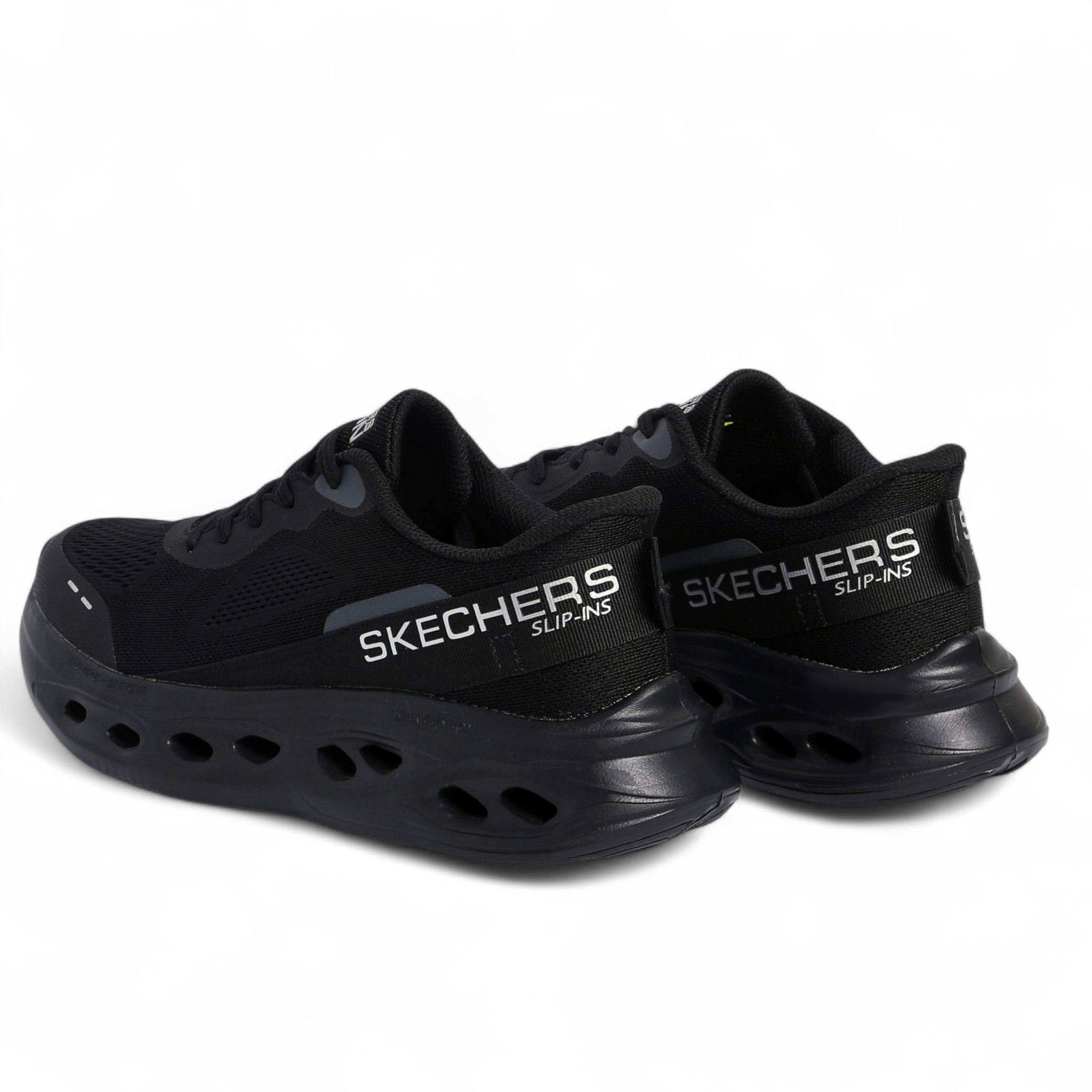 Skechers MAX CUSHIONING GLIDE-STEP – Smooth Comfort & Everyday Performance in Black - Image 5