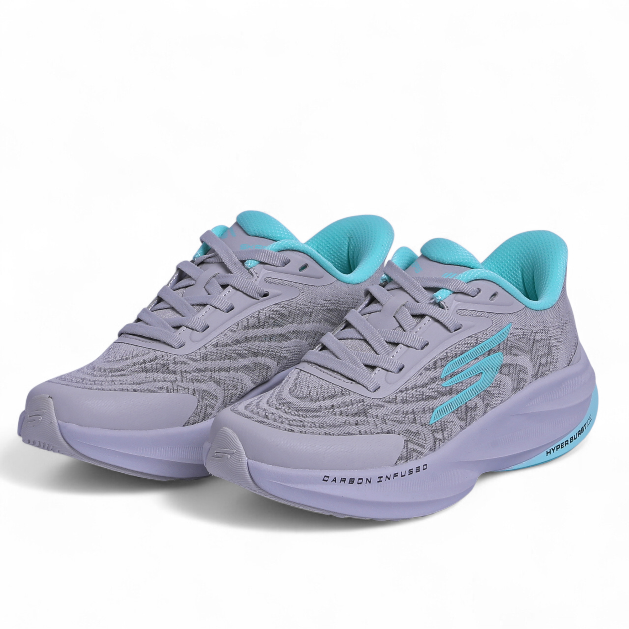 Skechers Slip-Ins – Hyper Burst Ice, Carbon Infused & Hyper Arc Comfort in Grey - Image 2