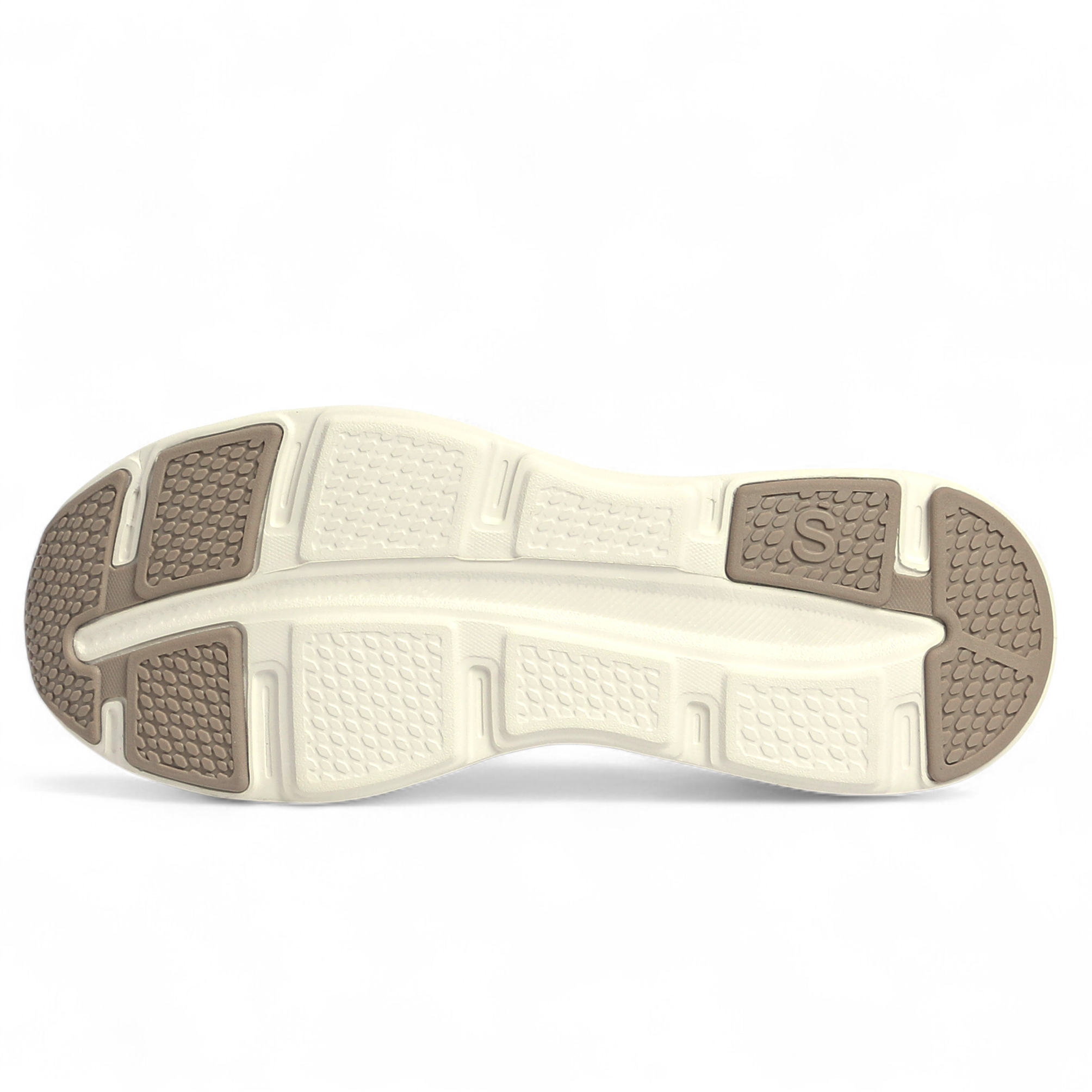 Skechers GO RUN Max Slip‑In – Comfort Meets Performance in Beige - Image 7