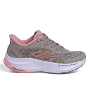 Skechers Slip-Ins – Hyper Burst Ice, Carbon Infused & Hyper Arc Comfort in Beige - Image 4
