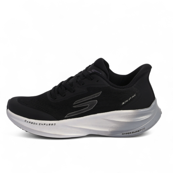 Skechers Slip-Ins – Hyper Burst Ice, Carbon Infused & Hyper Arc Comfort in Black