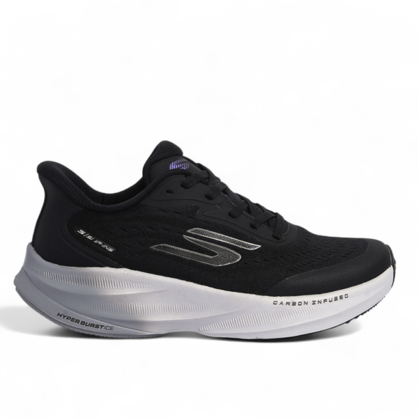 Skechers Slip-Ins – Hyper Burst Ice, Carbon Infused & Hyper Arc Comfort in Black
