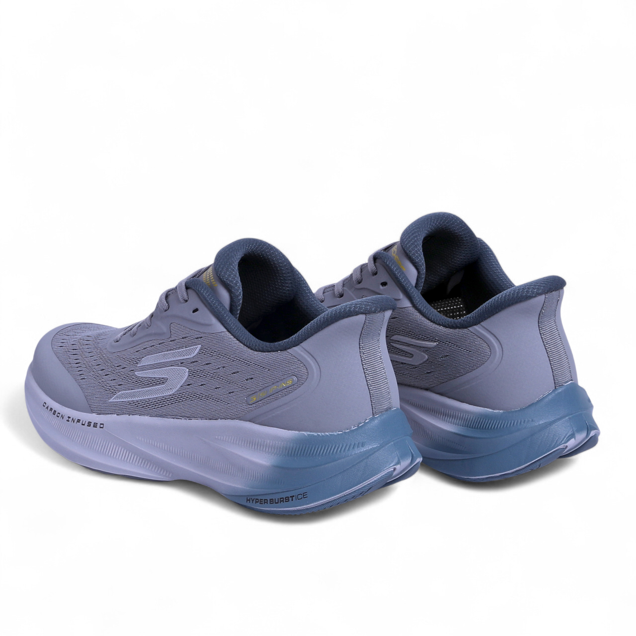 Skechers Slip-Ins – Hyper Burst Ice, Carbon Infused & Hyper Arc Comfort in Grey - Image 3