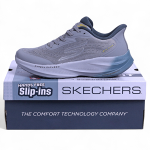 Skechers Slip-Ins – Hyper Burst Ice, Carbon Infused & Hyper Arc Comfort in Grey - Image 7