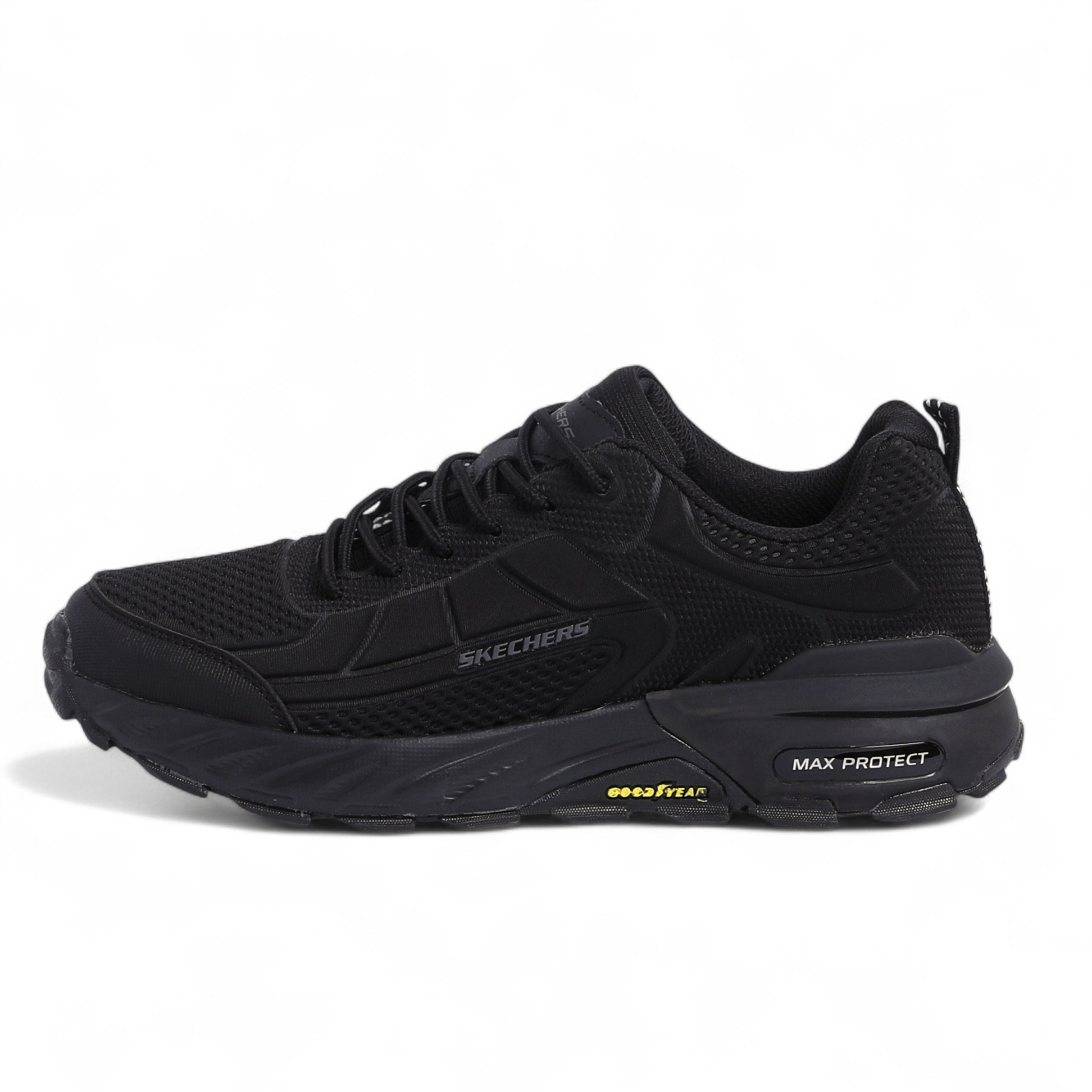 Skechers Max Protect Goodyear Sole in Black - Image 1