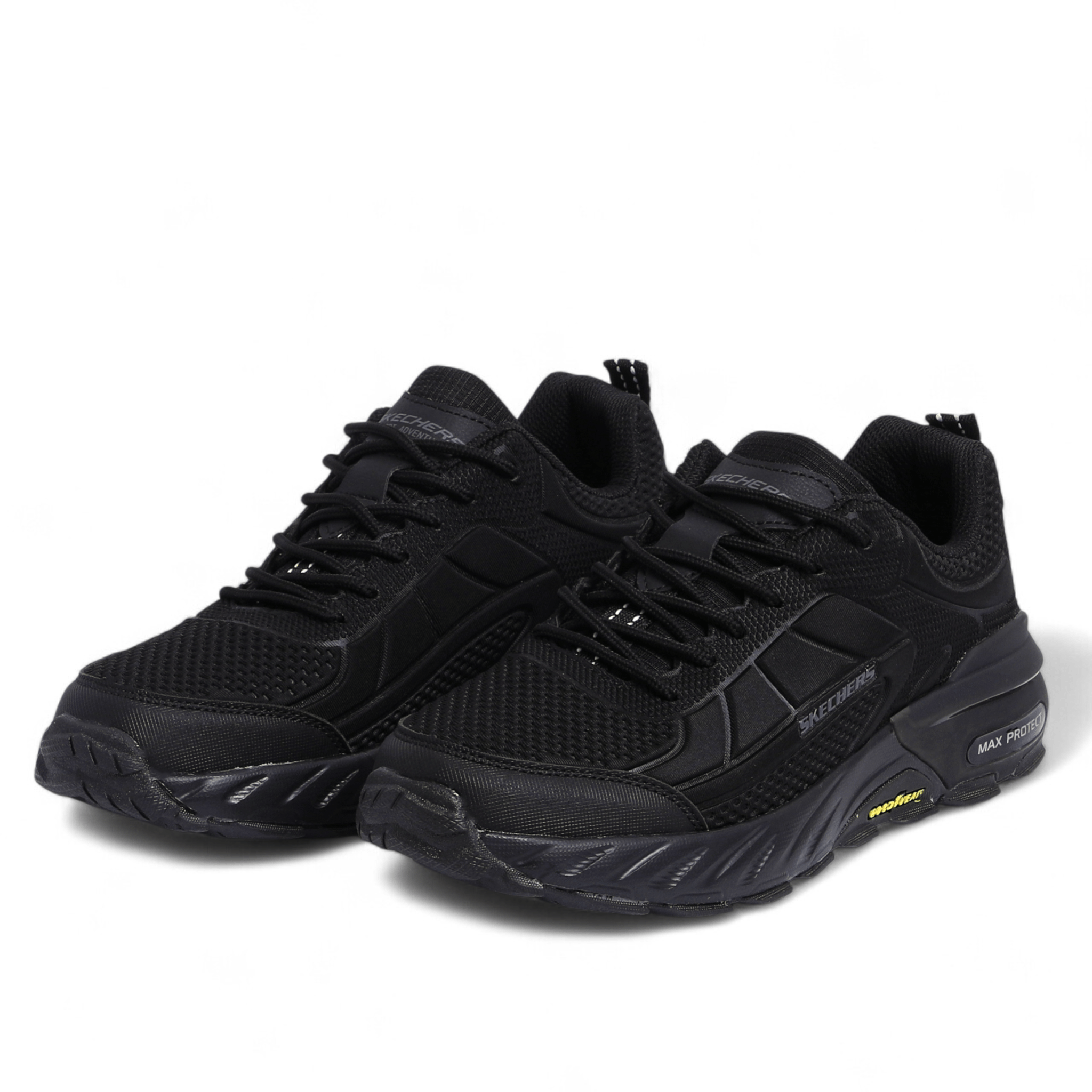Skechers Max Protect Goodyear Sole in Black - Image 2