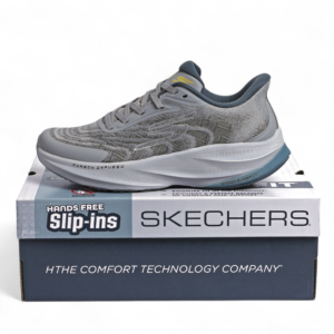 Skechers Slip-Ins – Hyper Burst Ice, Carbon Infused & Hyper Arc Comfort in Grey - Image 4