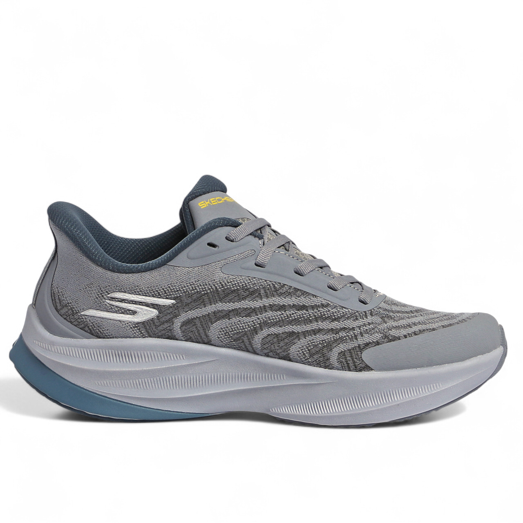 Skechers Slip-Ins – Hyper Burst Ice, Carbon Infused & Hyper Arc Comfort in Grey - Image 3