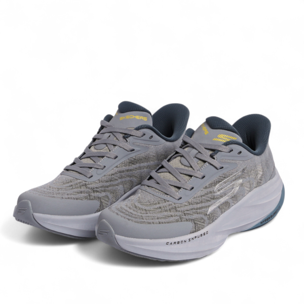 Skechers Slip-Ins – Hyper Burst Ice, Carbon Infused & Hyper Arc Comfort in Grey