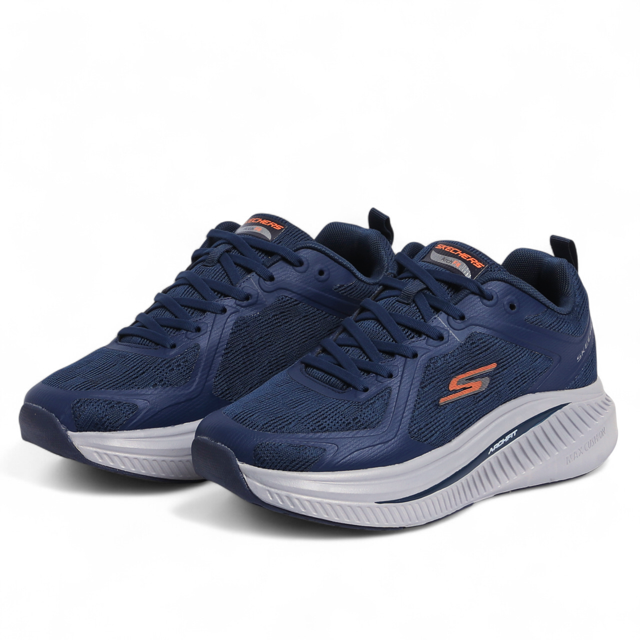 Skechers Go Run Max Cushioning Arch Fit – Superior Comfort & Support in Navy - Image 2