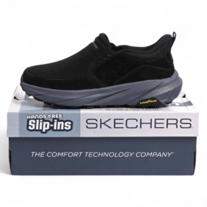 Skechers Slip-Ins with Air Cooled Memory Foam – Easy Comfort, All-Day Support in Black - Image 6