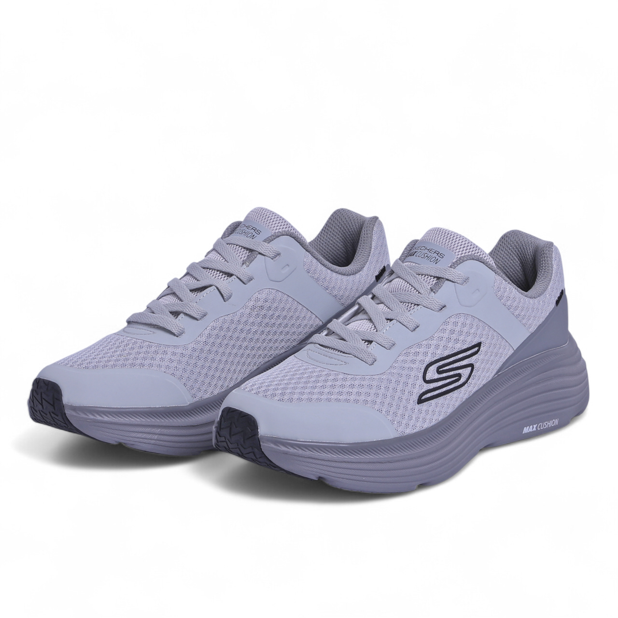 Skechers Max Cushioning Elite – Air-Cooled Goga Mat Comfort in Grey - Image 2
