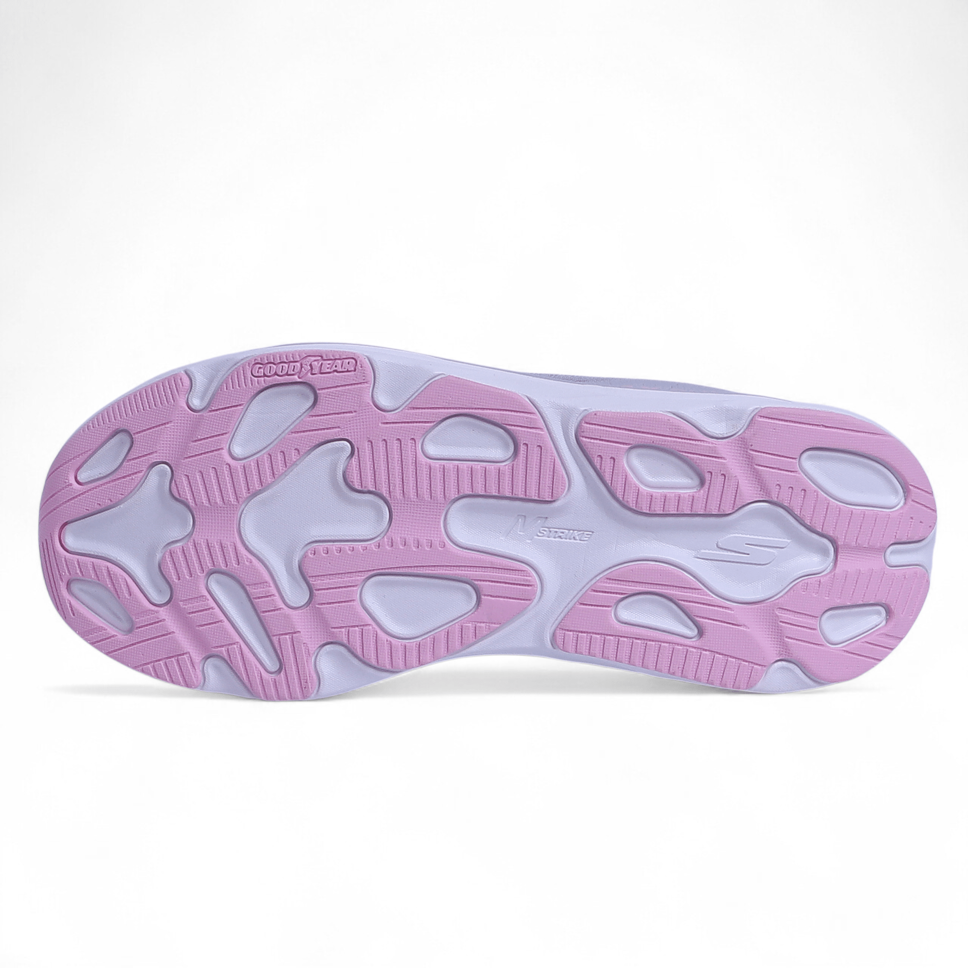 SKECHERS MAX-RUN SLIP-INS –  Comfort & Performance in Grey×pink - Image 7