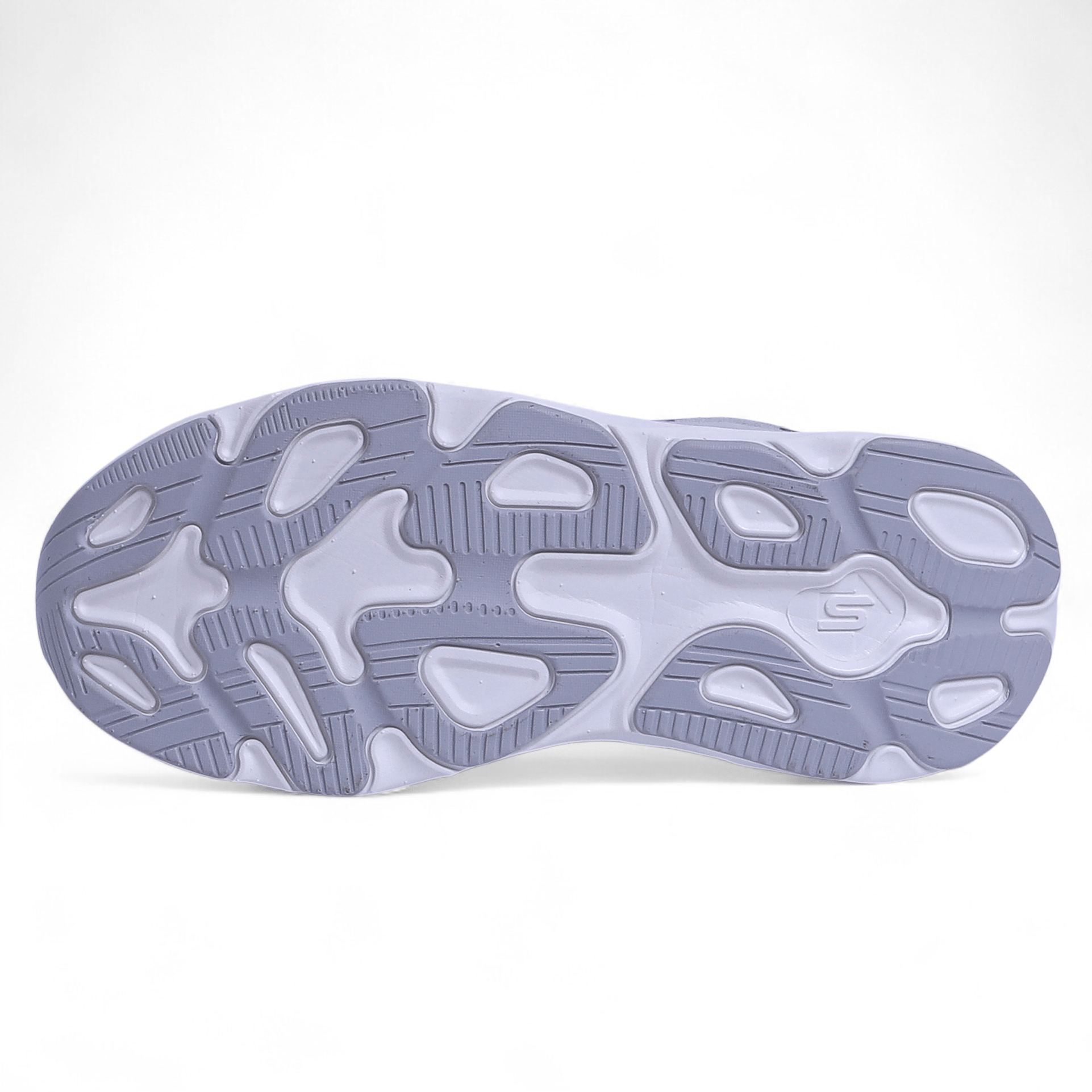 SKECHERS MAX-RUN SLIP-INS –  Comfort & Performance in Grey x Purble - Image 6