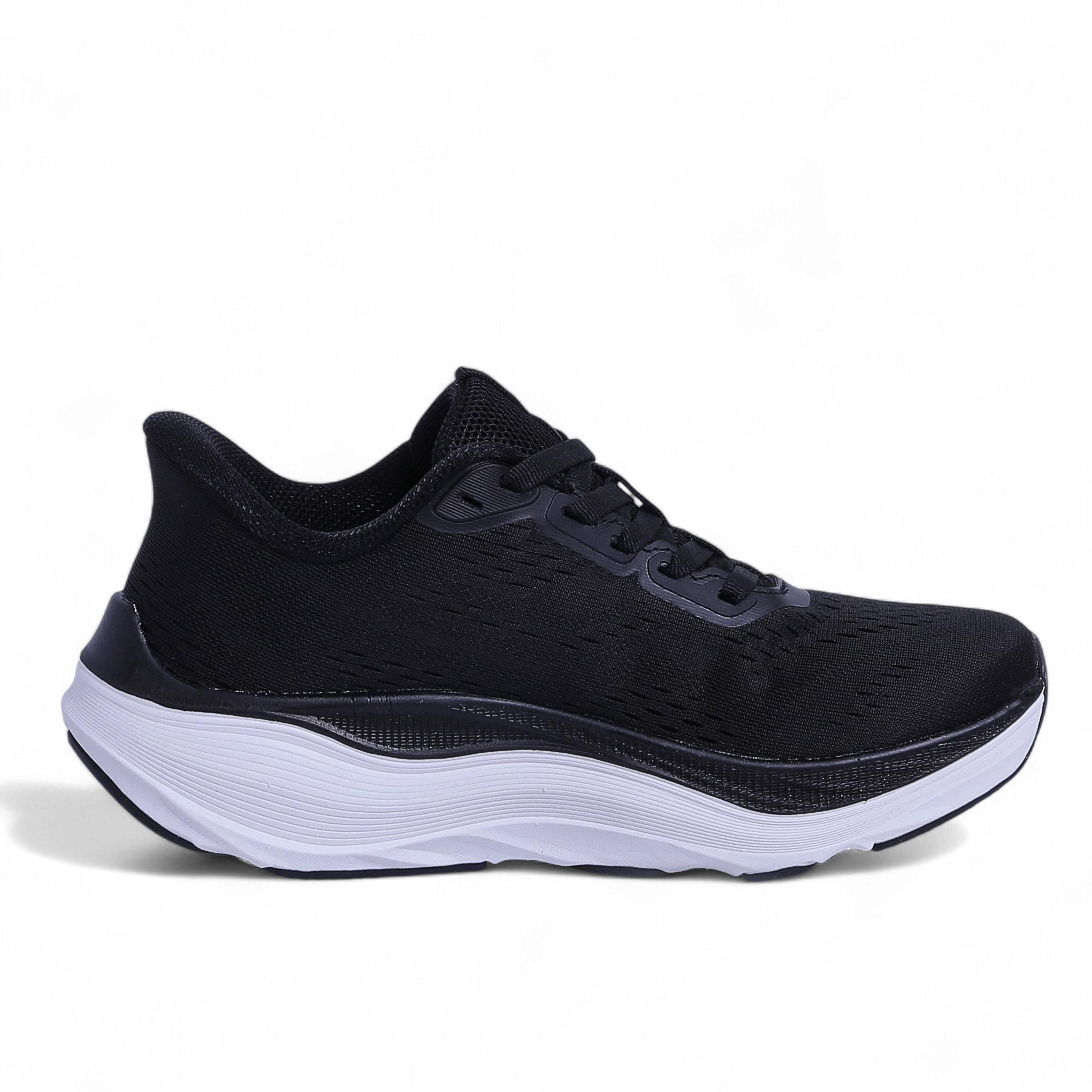 SKECHERS MAX-RUN SLIP-INS –  Comfort & Performance in Black - Image 3