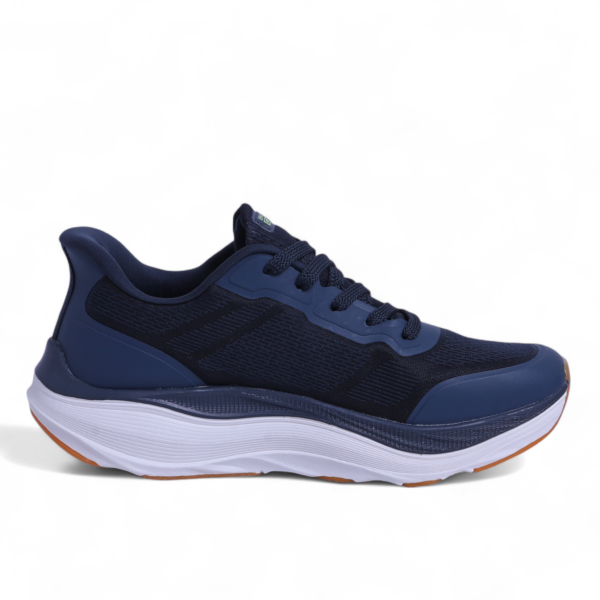 SKECHERS MAX-RUN SLIP-INS, Comfort & Performance in Navy