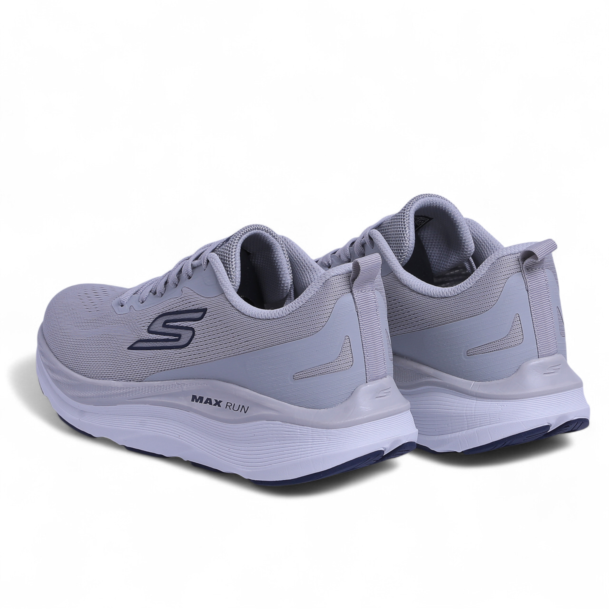 SKECHERS MAX-RUN –  Comfort & Performance in Grey - Image 4