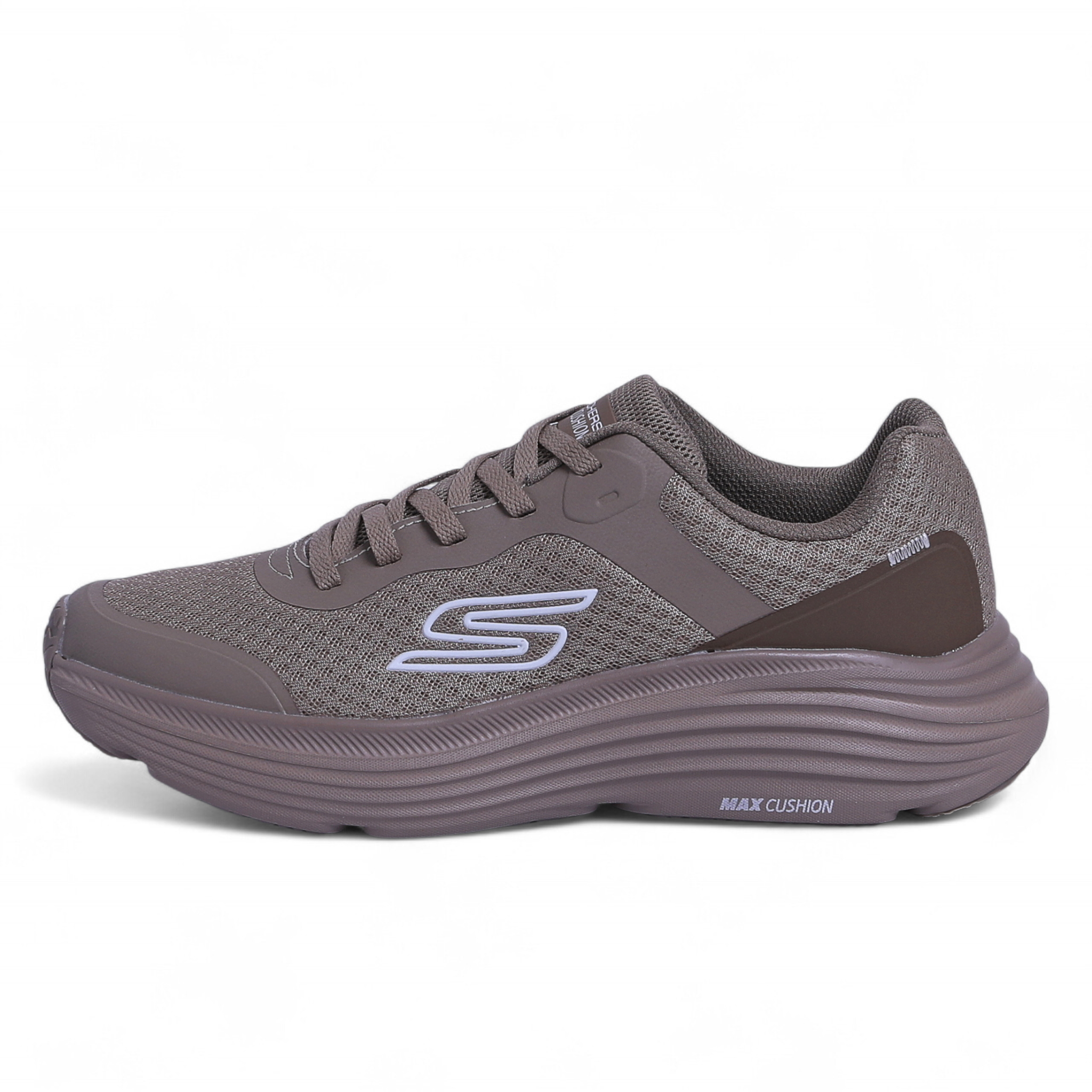 Skechers Max Cushioning Elite – Air-Cooled Goga Mat Comfort in Beige - Image 1
