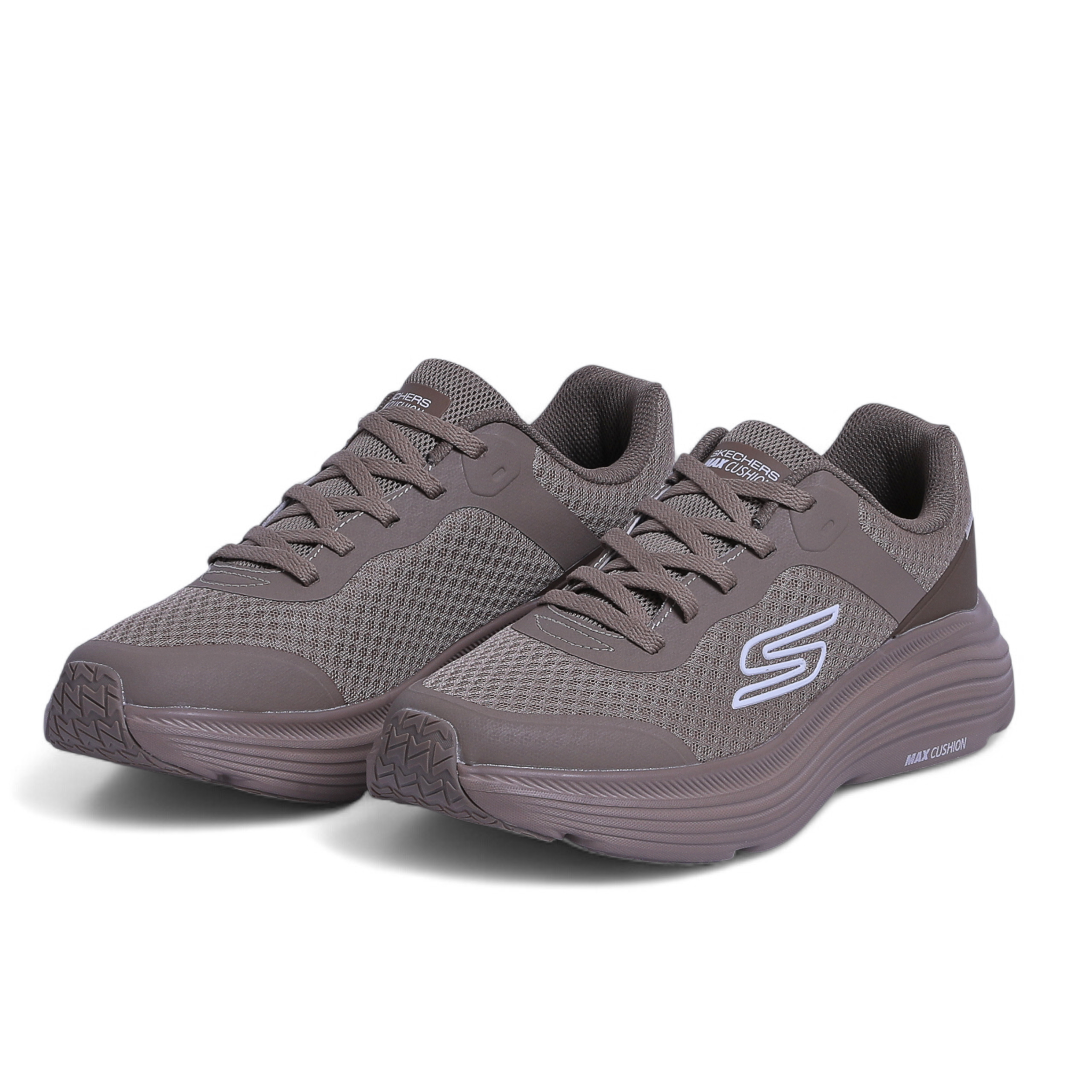 Skechers Max Cushioning Elite – Air-Cooled Goga Mat Comfort in Beige - Image 2