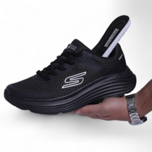 Skechers Max Cushioning Elite – Air-Cooled Goga Mat Comfort in Black - Image 7