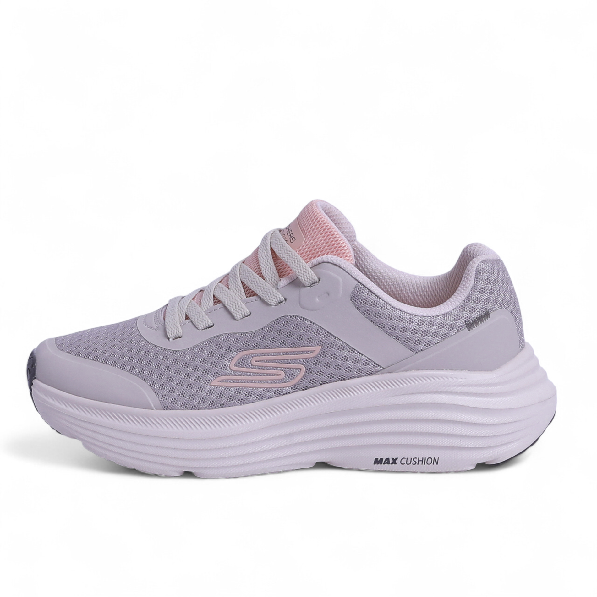 Skechers Max Cushioning Elite – Air-Cooled Goga Mat Comfort in Beige - Image 1