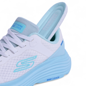 Skechers Max Cushioning Elite – Air-Cooled Goga Mat Comfort in White - Image 6