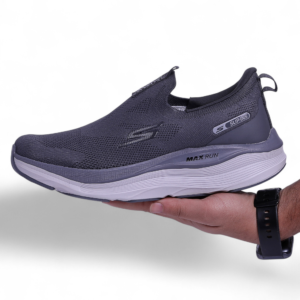 Skechers GO-Walk Max Run Slip-Ins – Effortless Comfort & Everyday Motion in Grey - Image 3