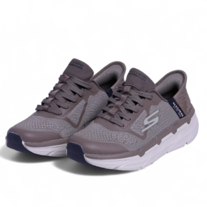 Skechers Max Cushioning Slip-ins – All-Day Comfort for Running, Walking & Athletic Life in Beige - Image 5