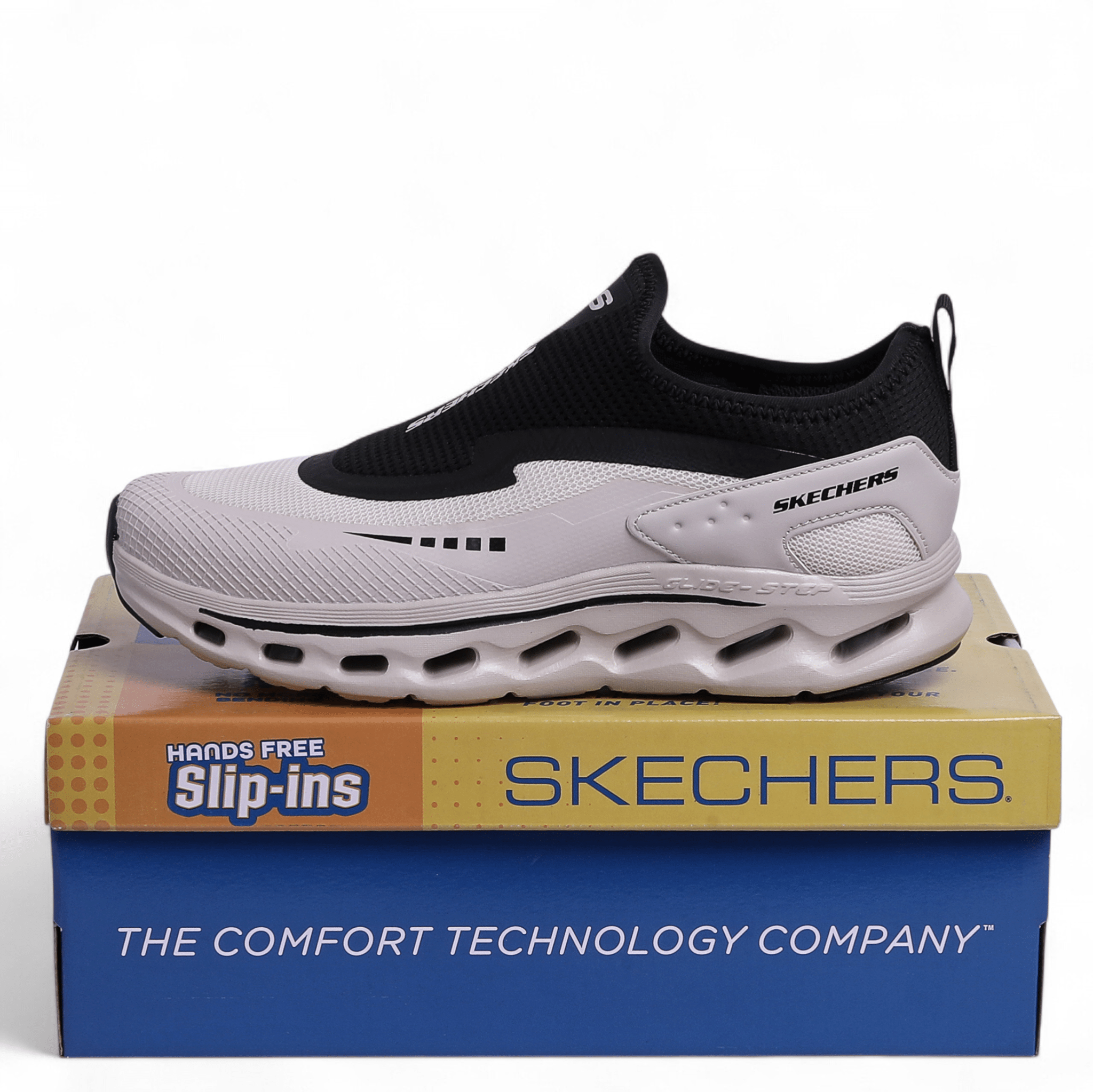 Skechers Glide-Step Men’s Shoes – Smooth Comfort in Every Step in Beige - Image 6