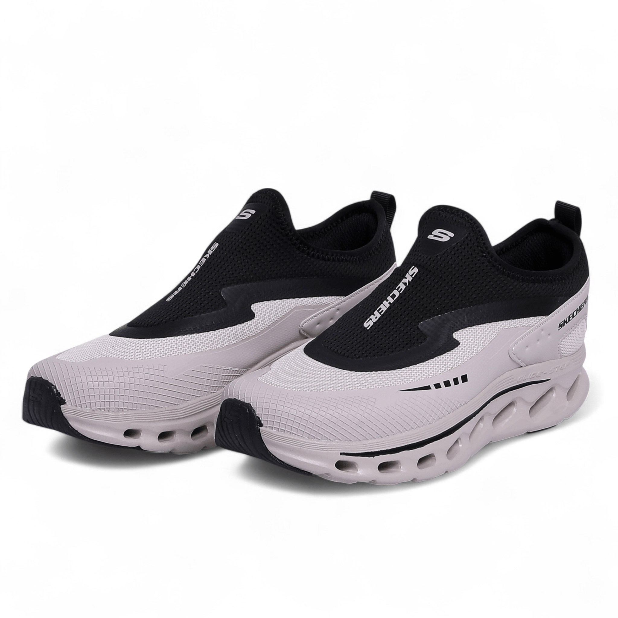 Skechers Glide-Step Men’s Shoes – Smooth Comfort in Every Step in Beige - Image 2