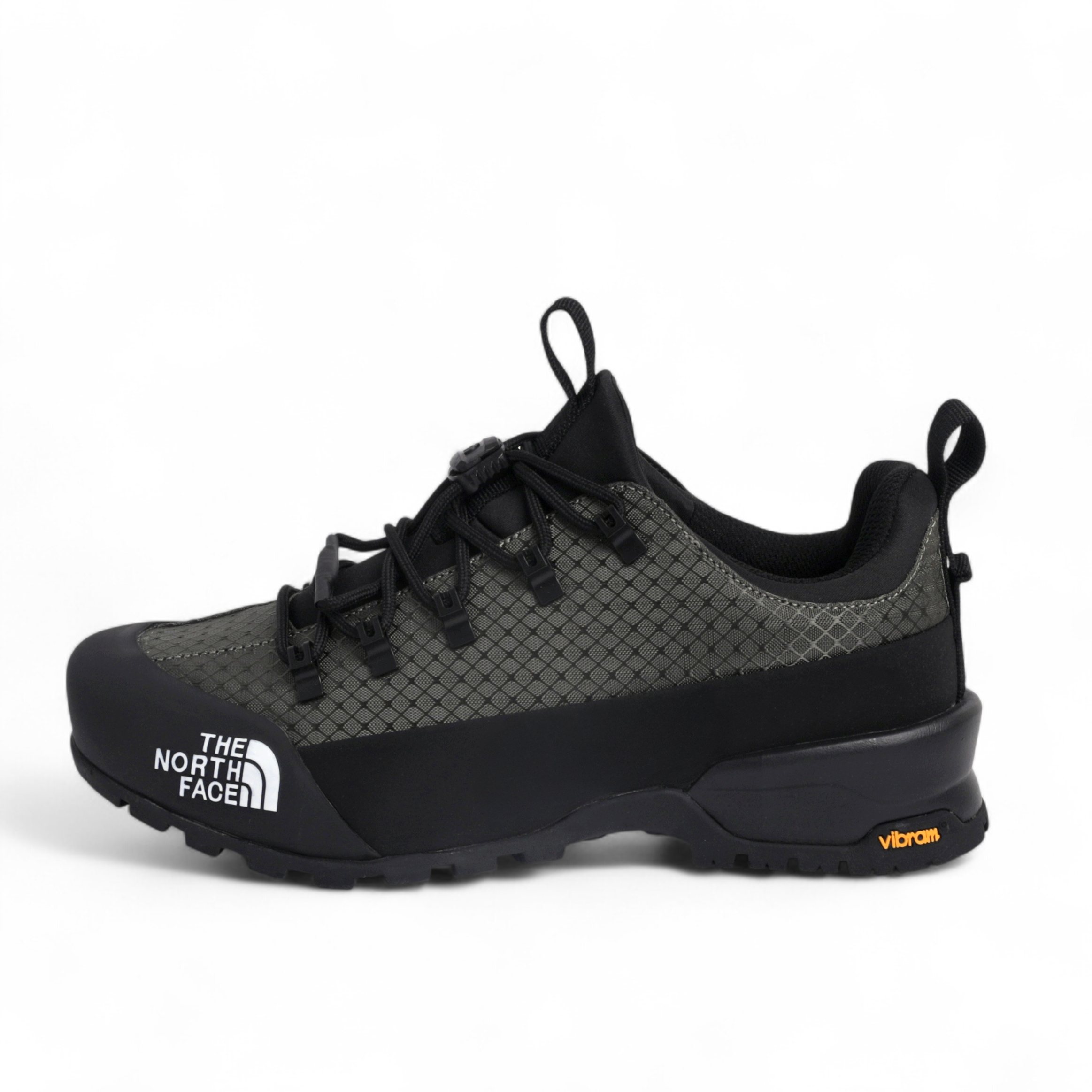 The North Face Glenclyffe Low – Lightweight Outdoor Hiking Shoe in Black & Green - Image 1