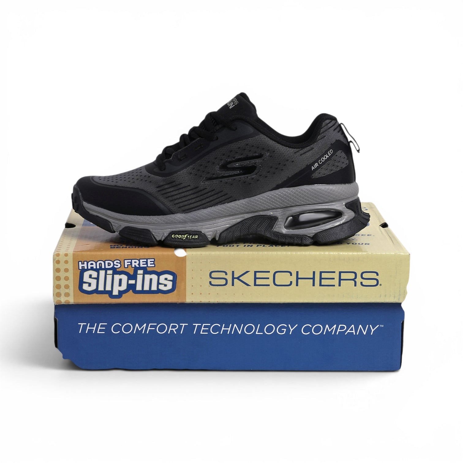Skechers GO RUN – Lightweight Performance & Everyday Comfort in Dark grey - Image 3