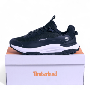 Timberland Motion Access Low Lace Sneaker in Black & White - Image 3