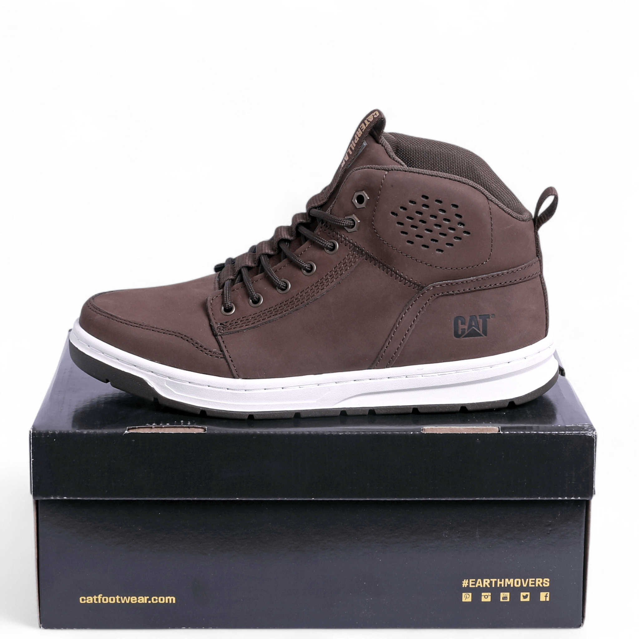 CAT Urban Flex Mid – Urban Comfort with Flexible Performance - OUG - in Brown - Image 3