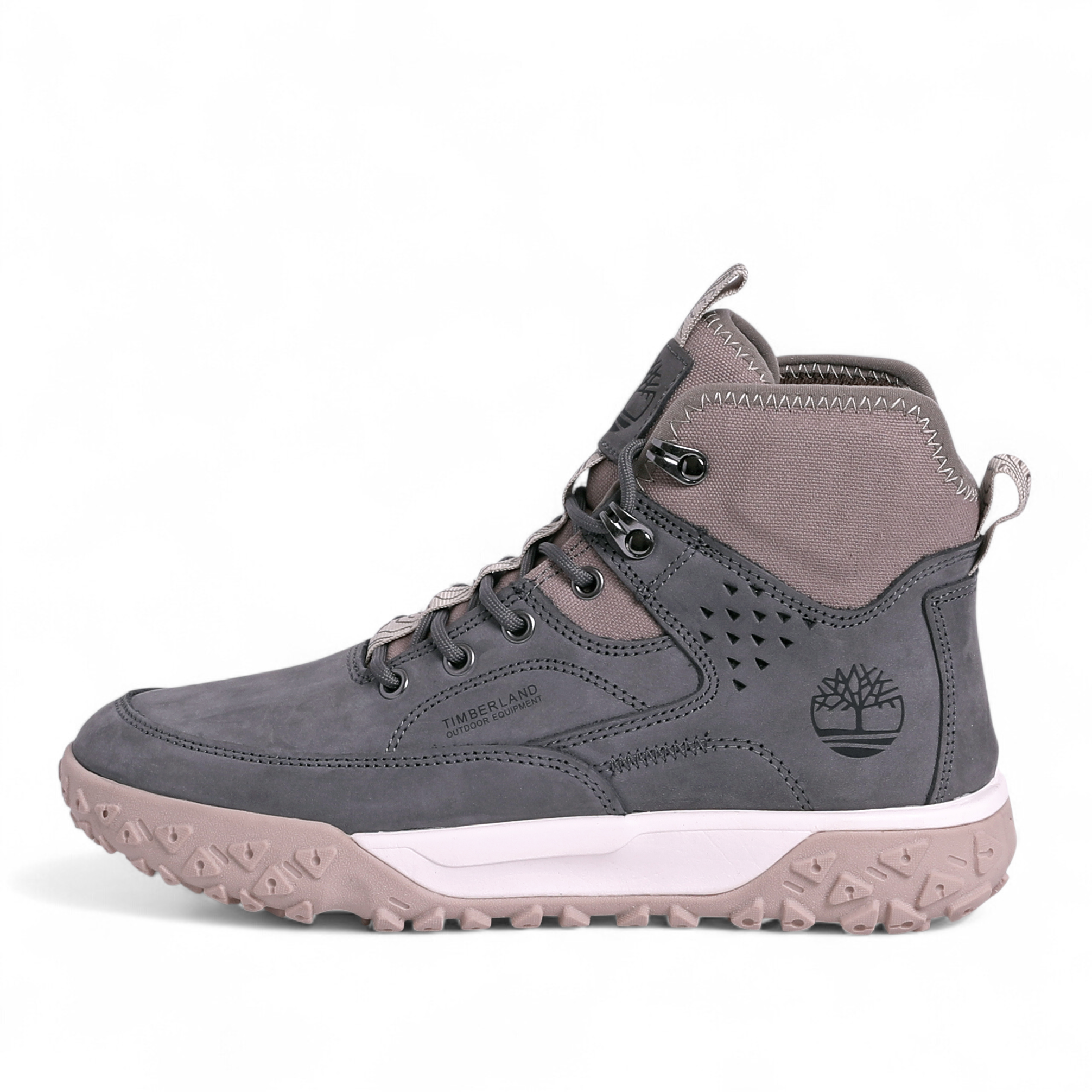 Timberland Men’s GreenStride, Motion 6 Mid Hiking Shoe in Grey - Image 1