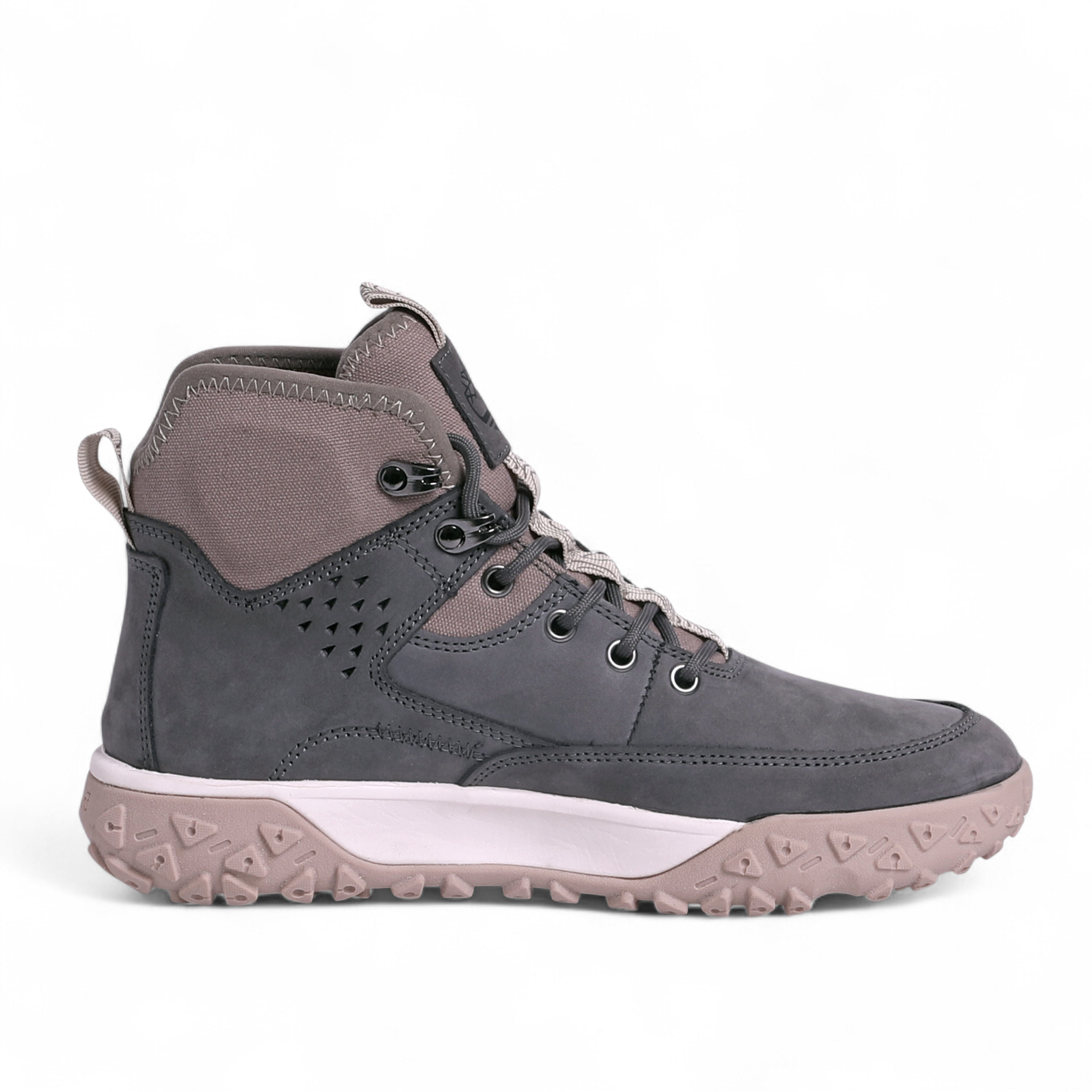 Timberland Men’s GreenStride, Motion 6 Mid Hiking Shoe in Grey - Image 4
