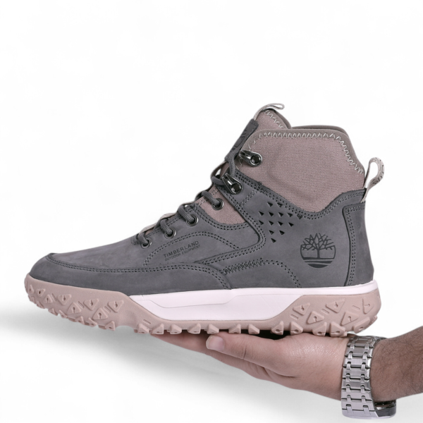 Timberland Men’s GreenStride, Motion 6 Mid Hiking Shoe in Grey