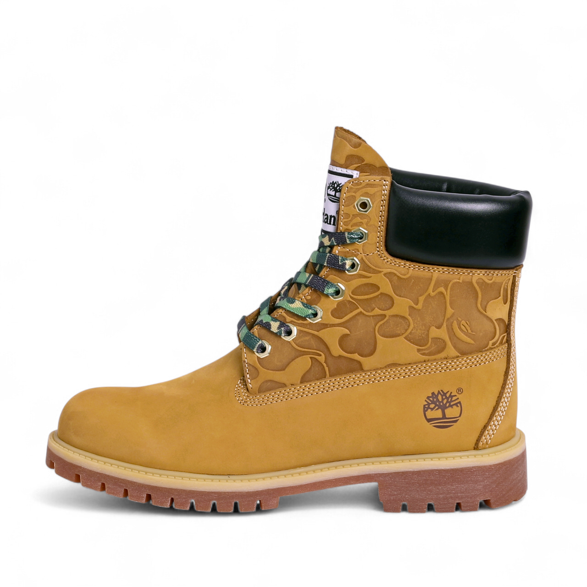 Timberland x A Bathing Ape x Undefeated 6-Inch Waterproof Boot in Havana - Image 1