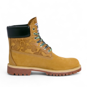 Timberland x A Bathing Ape x Undefeated 6-Inch Waterproof Boot in Havana - Image 4