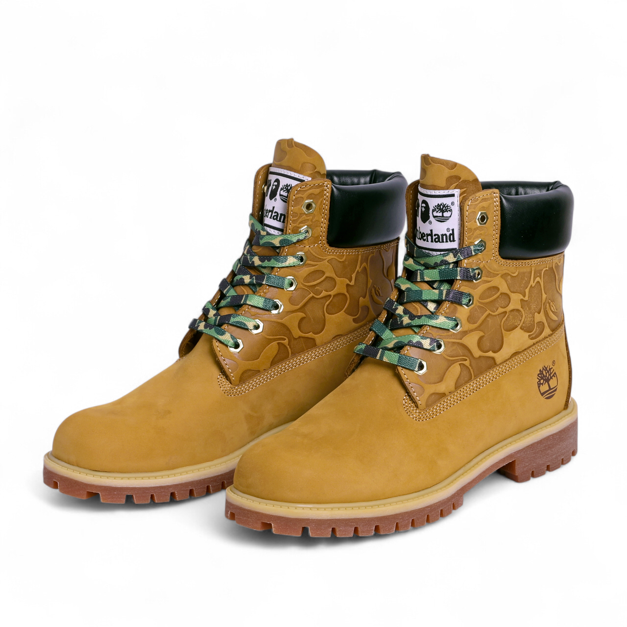 Timberland x A Bathing Ape x Undefeated 6-Inch Waterproof Boot in Havana - Image 2