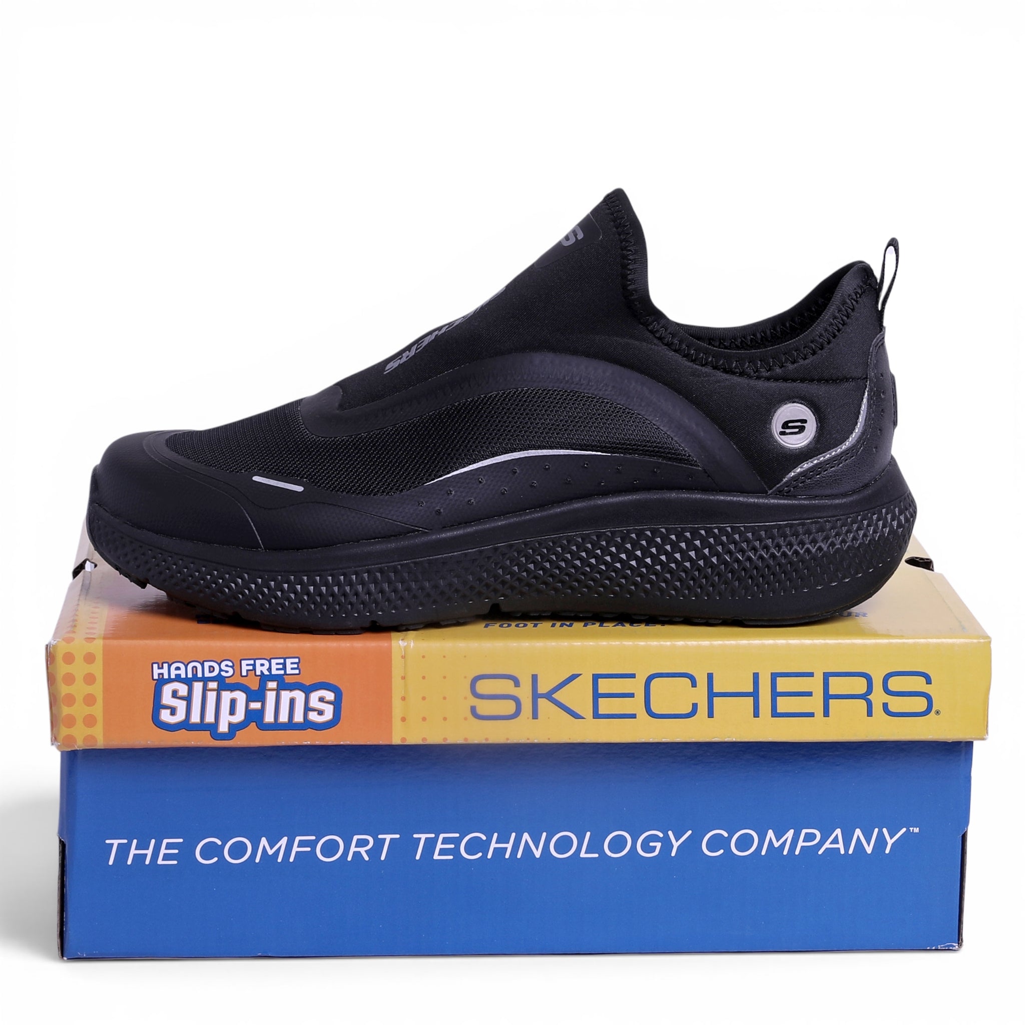 Skechers Ultra Flex Slip-ins in Black - Image 3