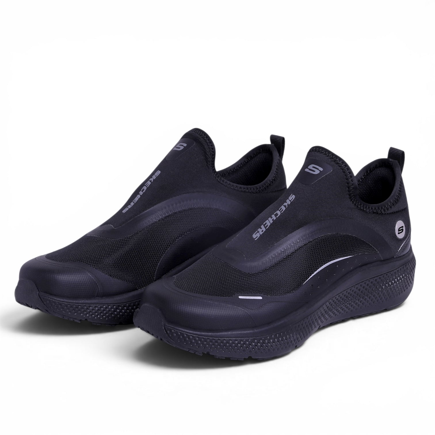 Skechers Ultra Flex Slip-ins in Black - Image 2