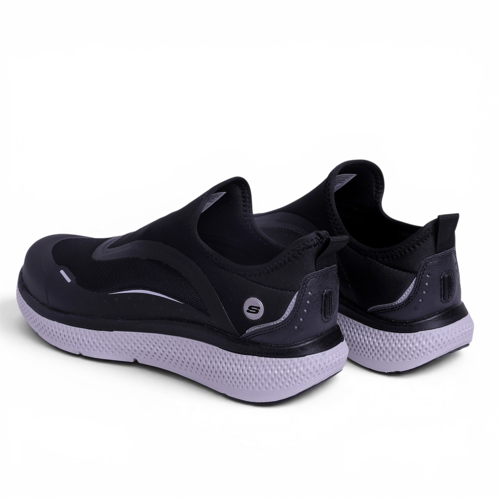 Skechers Ultra Flex Slip-ins in Black & white - Image 6