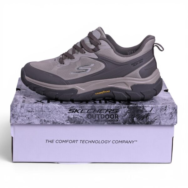 Skechers Trail Goodyear – Trail Walking Shoes with Durable Traction in Beige