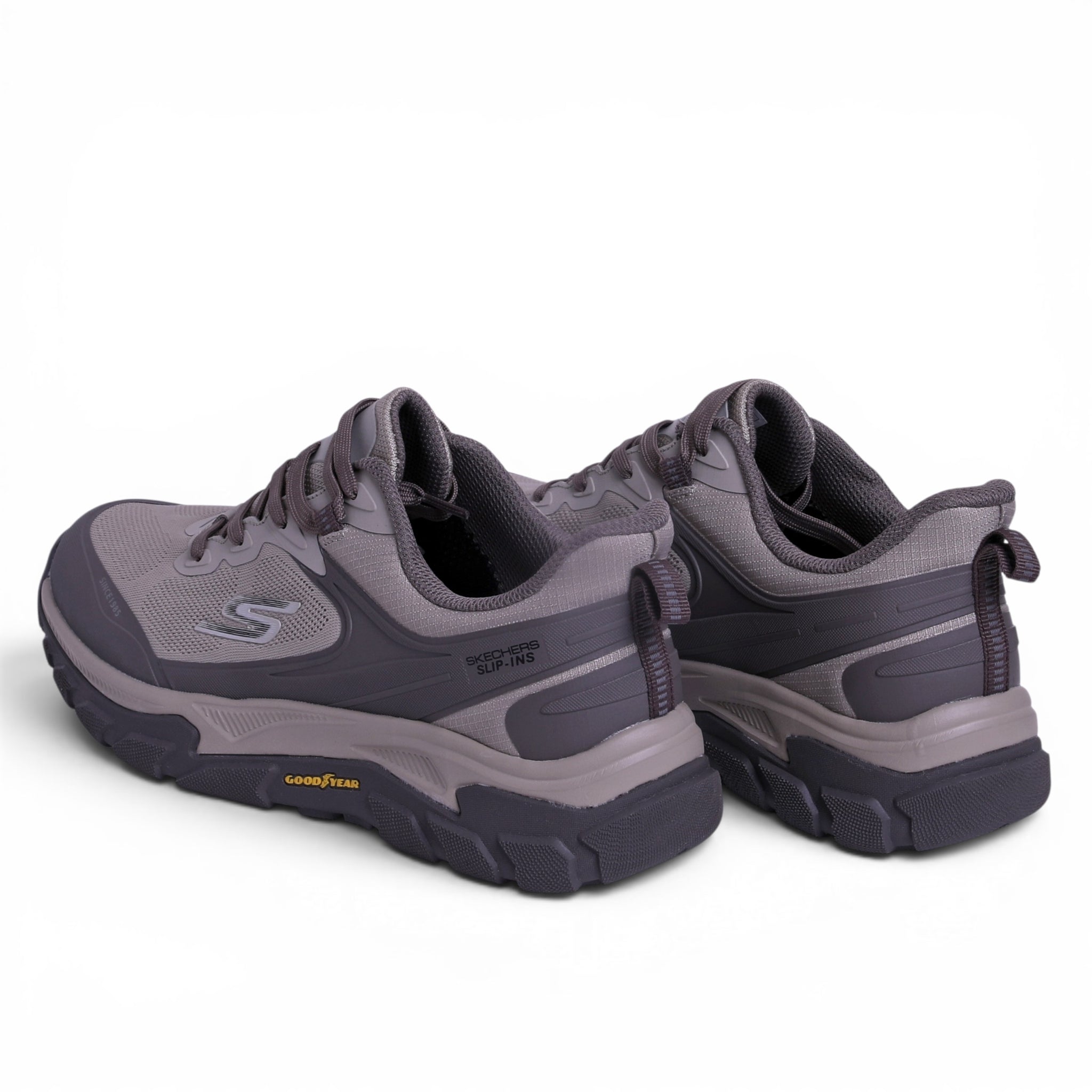 Skechers Trail Goodyear – Trail Walking Shoes with Durable Traction in Beige - Image 4