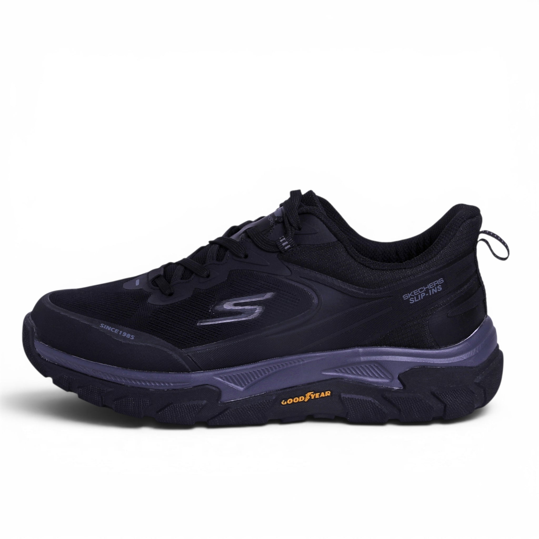 Skechers Trail Goodyear – Trail Walking Shoes with Durable Traction in Black - Image 1