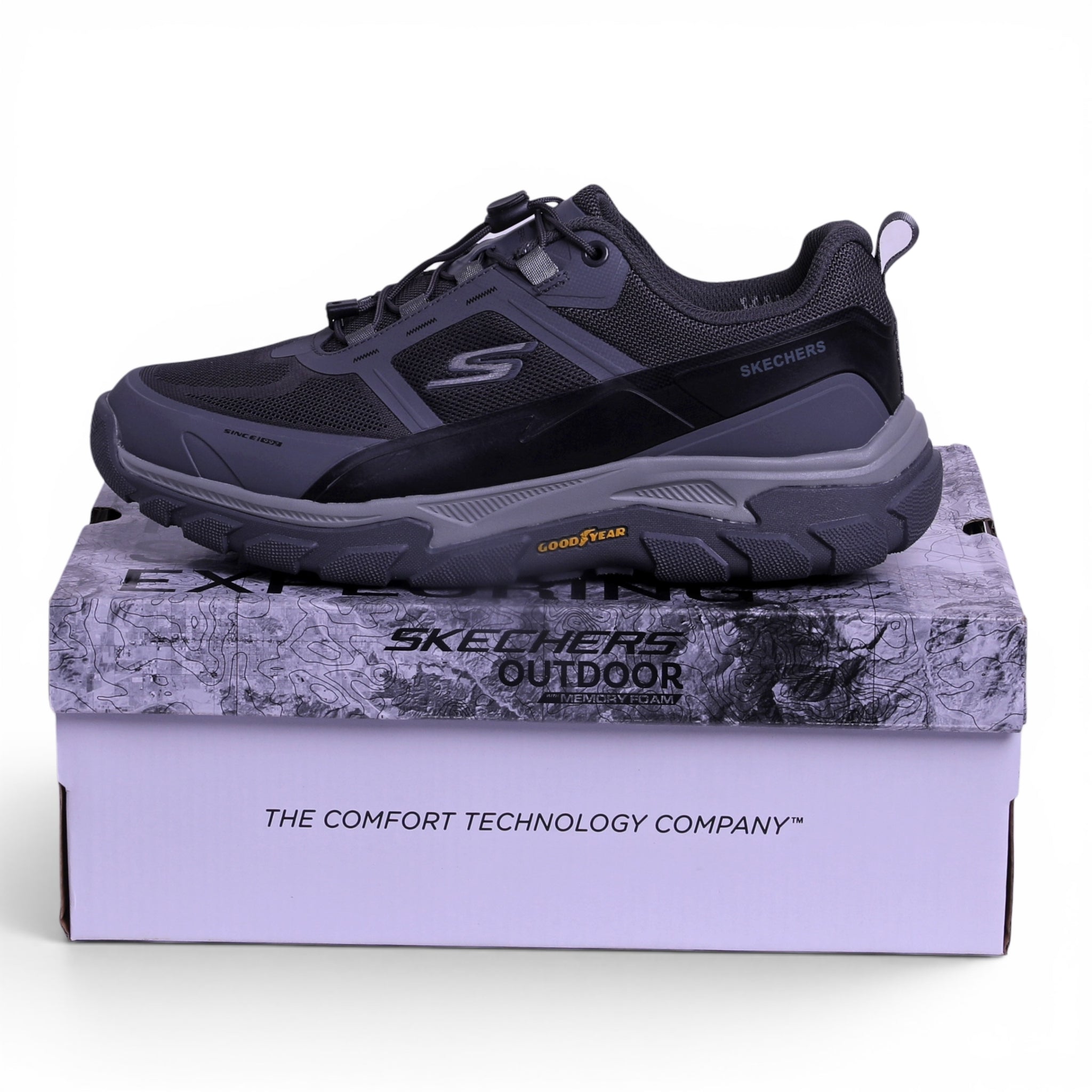 Skechers Escape Plan 2.0 Goodyear in Grey - Image 3