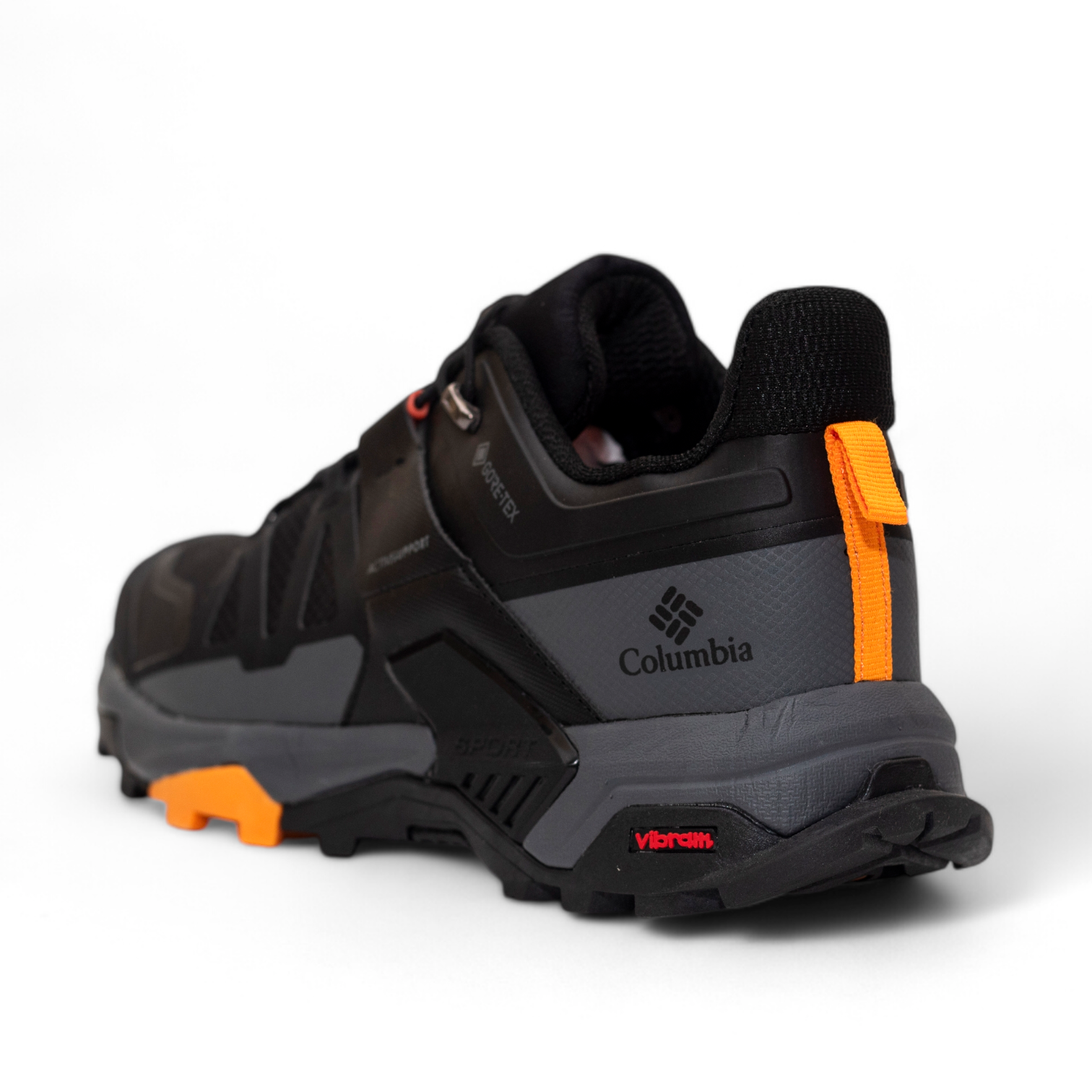 Columbia Gore-Tex Outdoor Hiking Sneakers - in black, orange - Image 3