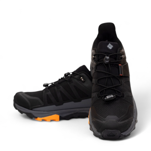 Columbia Gore-Tex Outdoor Hiking Sneakers - in black, orange