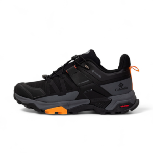 Columbia Gore-Tex Outdoor Hiking Sneakers - in black, orange - Image 2